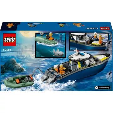 LEGO® City Urmărire cu barca poliției 60456 - .foto