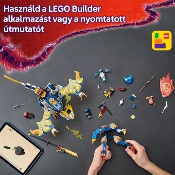 LEGO® NINJAGO® Rouge sárkánylovas robotja 71843 - . kép