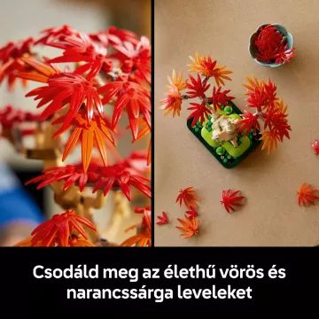 Bonsai Momiji Vermelho LEGO® Botanicals 10348 - .Imagem