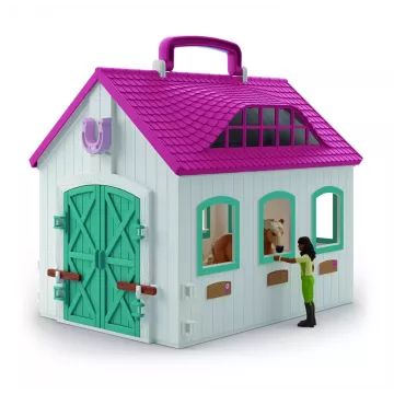 Schleich: Horse Club ανοιχτός στάβλος 42703 - .εικόνα