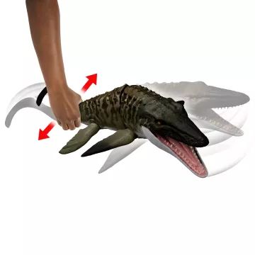 Saga Jurassic World: figura de acción de Mosasaurio - .imagen