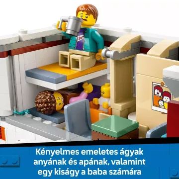 LEGO® City Rulotă pentru vacanțe aventuroase 60454 AMBALAJ DETERIORAT - .foto