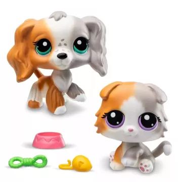Littlest Pet Shop: Spielset für 2, 7. Generation, Serie 3 - #152 und #153 - . bild aus