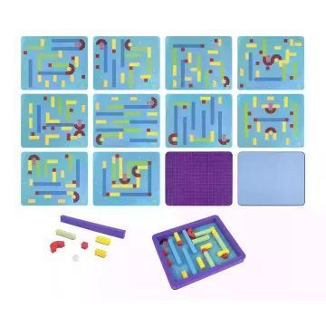 Tooky Toy: Mágneses golyóvezető labirintus puzzle játék - . kép