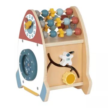 Tooky Toy: 6-v-1 igrača v obliki rakete za aktivnosti - .slika