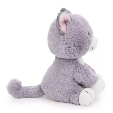 Nici: Pluche kat, zittend - grijs, 25 cm - .afbeelding