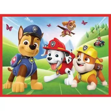 Trefl: Mancs őrjárat puzzle és memória játék CSOMAGOLÁSSÉRÜLT - . kép