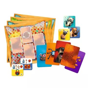 Trefl: Cicák társasjáték CSOMAGOLÁSSÉRÜLT - . kép