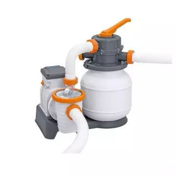 Bestway: Hydrium Prémium Set, szögletes medence homokszűrővel - 610 x 366 x 122 cm - . kép