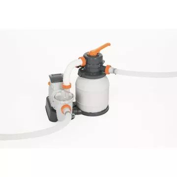 Bestway: Set Premium Hydrium piscină dreptunghiulară cu filtru de nisip - 500 x 366 x 122 cm - .foto