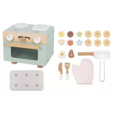Tooky Toy: Houten speelgoed mini oven - .afbeelding