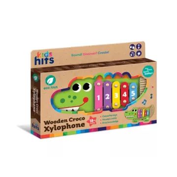 Kid Hits: Xylofoon in krokodillenvoer, hout - .afbeelding