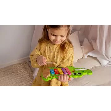 Kid Hits: Xylofoon in krokodillenvoer, hout - .afbeelding
