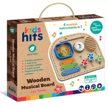 Bērnu hiti: Koka instrumentu plāksne - Leo melodijas - .attēls
