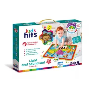 Kids Hits: Többfunkciós játszószőnyeg - Zenés állatkert - 70 x 50 cm - . kép