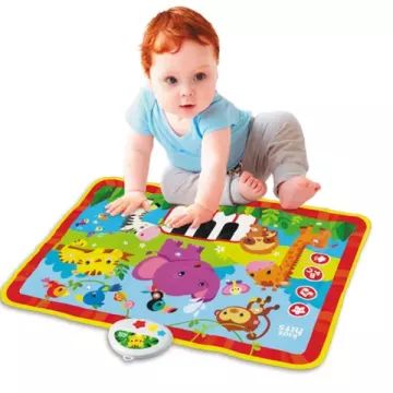 Kids Hits: Daudzfunkcionāls spēļu paklājiņš - Muzikālais zoodārzs - 70 x 50 cm - .attēls