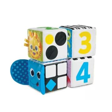 Kids Hits: Puha foglalkoztató kocka babáknak - Állatkert - . kép