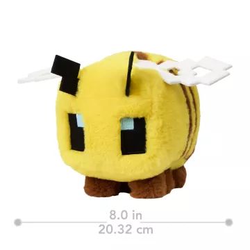 Minecraft: Plüss figura - Méhecske, 20 cm - . kép