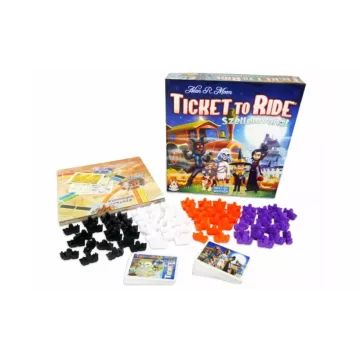 Ticket to Ride: Trenul Fantomă joc de societate - în limba maghiară - .foto