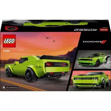 LEGO® Speed Champions Dodge Challenger SRT Hellcat carro esportivo 77237 - .Imagem