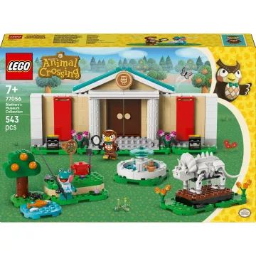 LEGO® Animal Crossing Blathers múzeumi gyűjteménye 77056 - . kép