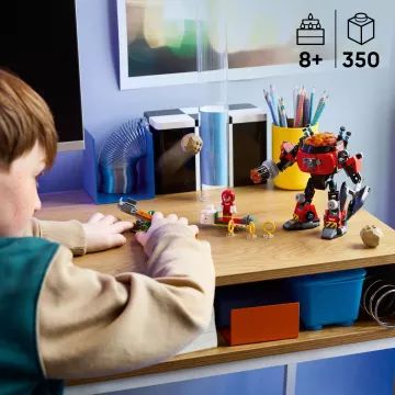 LEGO® Sonic The Hedgehog Knuckles kontra Dr. Eggman Egg Crusher Robot 77005 - .zdjęcie 