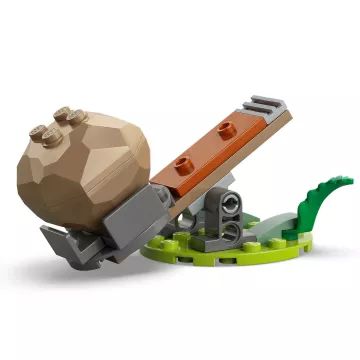 LEGO® Sonic ezis Knuckles cīņa ar Dr. Eggman Olšūnu Drupinātāju 77005 - .attēls