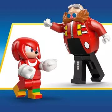 LEGO® Sonic The Hedgehog Knuckles vs. Dr. Eggman a jeho robot Egg Crusher 77005 - .obrázek