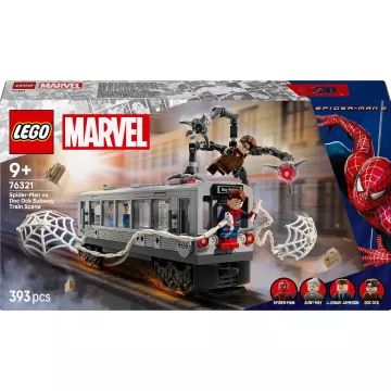 LEGO® Marvel Boj Spider-Mana a Doctorem Ockem ve vagónu metra 76321 - .obrázek