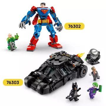 LEGO® Marvel Batman Batmobile Sem Fim 76304 - .Imagem