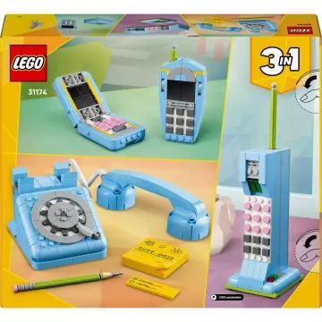 Telefone Retrô LEGO® Creator 3em1 31174 - .Imagem