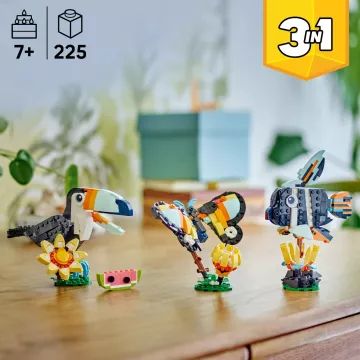 LEGO® Creator 3v1 Divoká zvířata: Tropický tukan 31173 - .obrázek