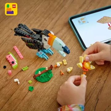 LEGO® Creator 3v1 Divoká zvířata: Tropický tukan 31173 - .obrázek