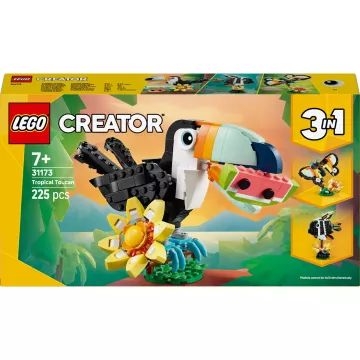 LEGO® Creator 3em1 Animais Selvagens: Tucano Tropical 31173 - .Imagem