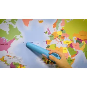 MyMap: Mapa-múndi interativo PRO - em húngaro e inglês - .Imagem