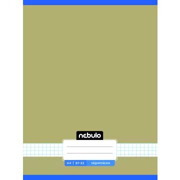 Monochrome und Gradient II. kariertes Notizbuch, A4 - verschiedene Designs - . bild aus