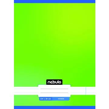 Cahier ligné A4 à motifs Monochrome et Gradient II - divers modèles - .image