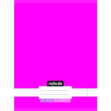Тетрадка с линеен дизайн Monochrome и Gradient I., формат A4 - различни видове - . изображение
