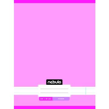 Тетрадка с линеен дизайн Monochrome и Gradient I., формат A4 - различни видове - . изображение