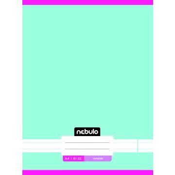 Тетрадка с линеен дизайн Monochrome и Gradient I., формат A4 - различни видове - . изображение
