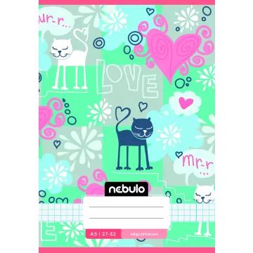 Quaderno a quadretti con motivi carini - A5, vari modelli - .immagine