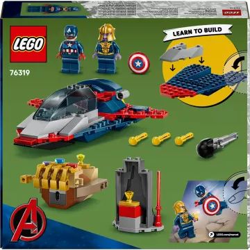 LEGO® Marvel Capitão América vs. Thanos 76319 - .Imagem