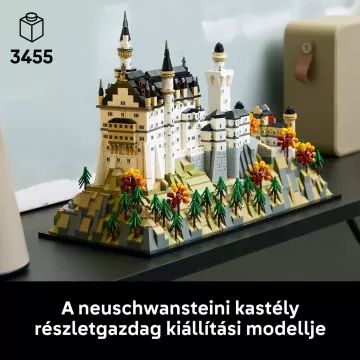 LEGO® Architecture Castelo de Neuschwanstein 21063 - .Imagem