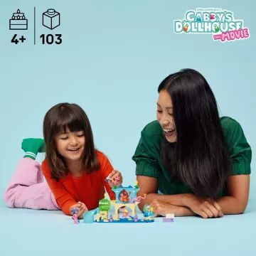 LEGO® Gabby babaháza Sellő Gabi kalandjai a víz alatti világban 11204 - . kép