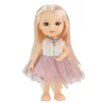 Tüllszoknyás baba, 12 cm - többféle - . kép