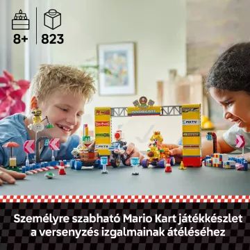LEGO® Super Mario Mario Kart – Baby Peach és a Grand Prix szett 72036 CSOMAGOLÁSSÉRÜLT - . kép