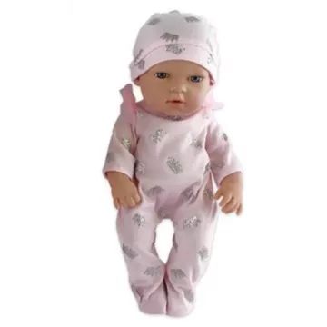 Bebê recém-nascido em cesto de Moisés - 30 cm - .Imagem