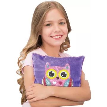 Kissen mit Pailletten-Einhorn - verschiedene Ausführungen - . bild aus