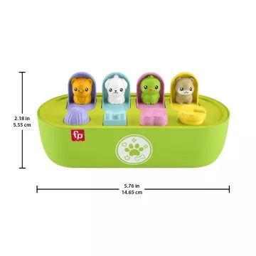 Fisher-Price: Schovávačka so zvieratkami - .Obrázok