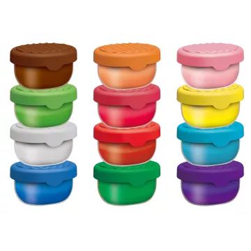 Knutselklei set, 12-delig - .afbeelding